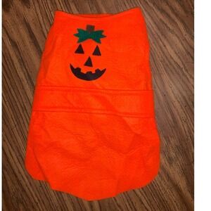 Halloween Pumpkin‎ Costume Pet Dog Cat Clothes Orange Medium